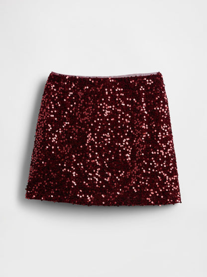 Bordo Payet Mini Etek