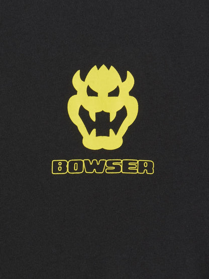 Siyah Süper Mario Grafik Baskılı T-shirt