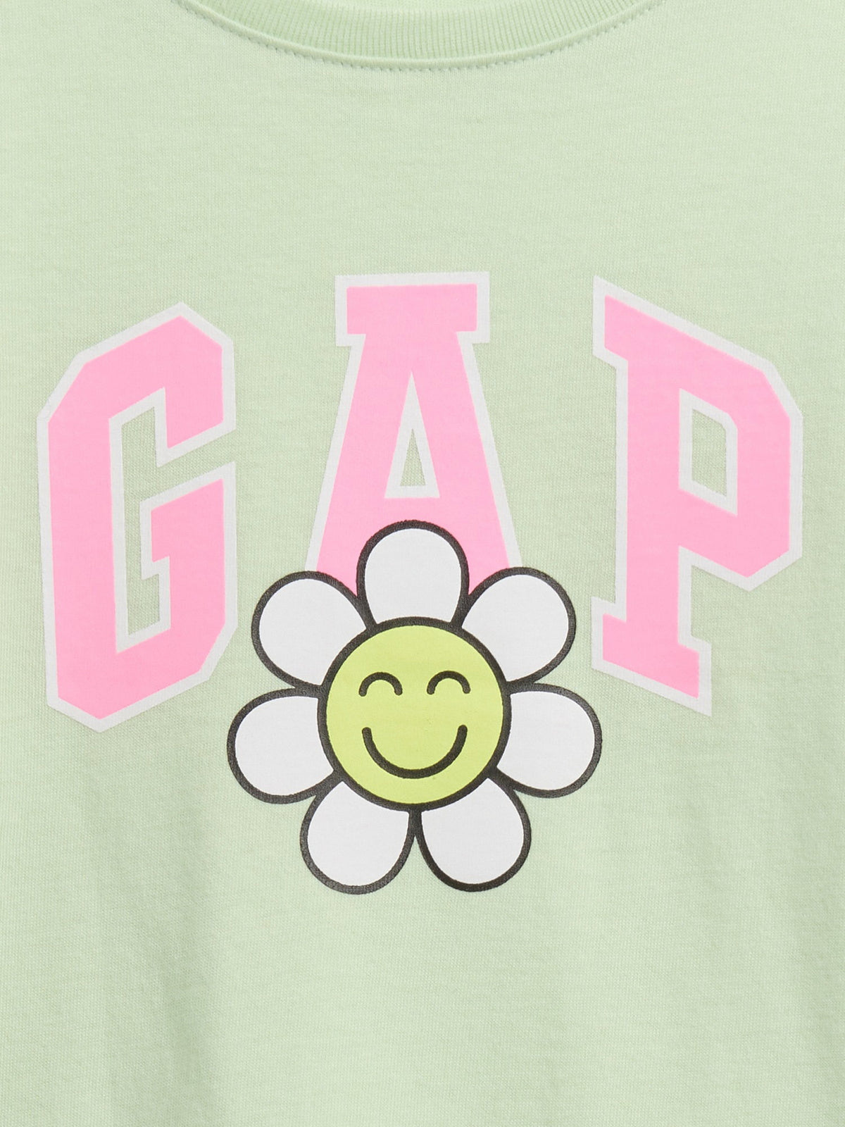 Açık Yeşil Babygap Logo T-shirt