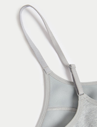 2'li Pamuklu Crop Top Ilk Sütyenim