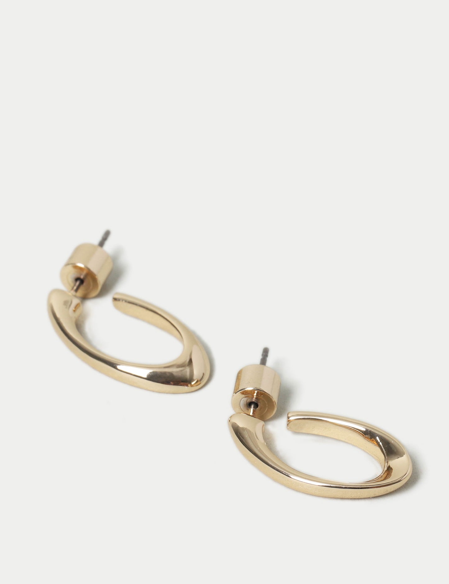Oval Mini Halka Küpe