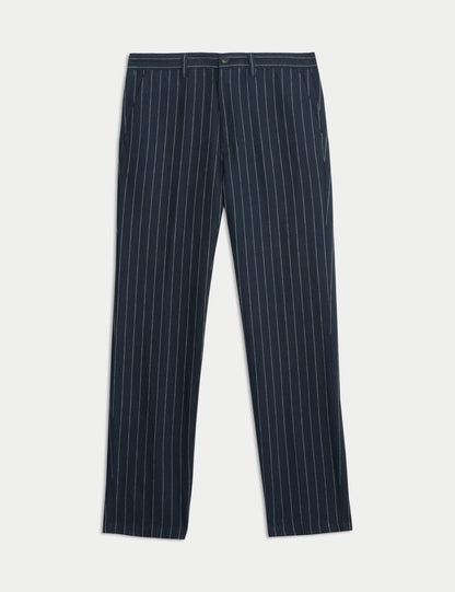 Regular Fit Keten Karışımlı Chino