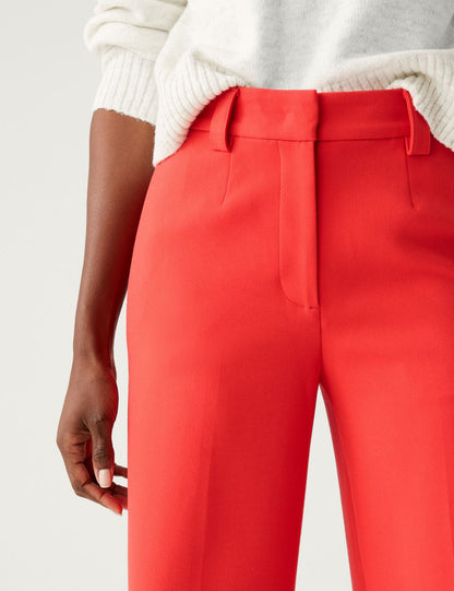Yüksek Bel Wide Leg Pantolon
