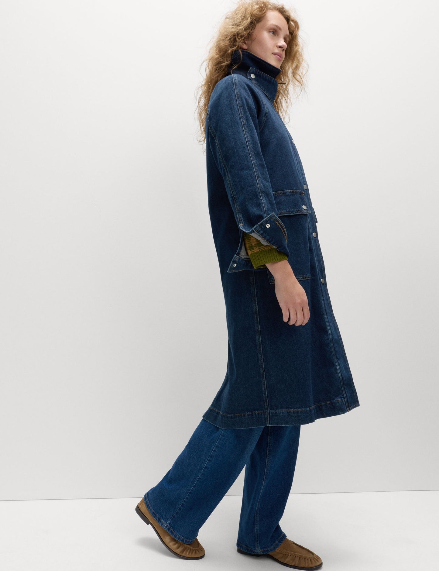 Denim Palto
