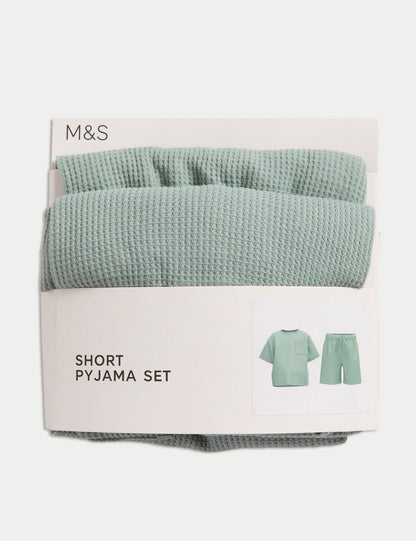 Waffle Şortlu Pijama Takımı (12 Ay-16 Yaş)