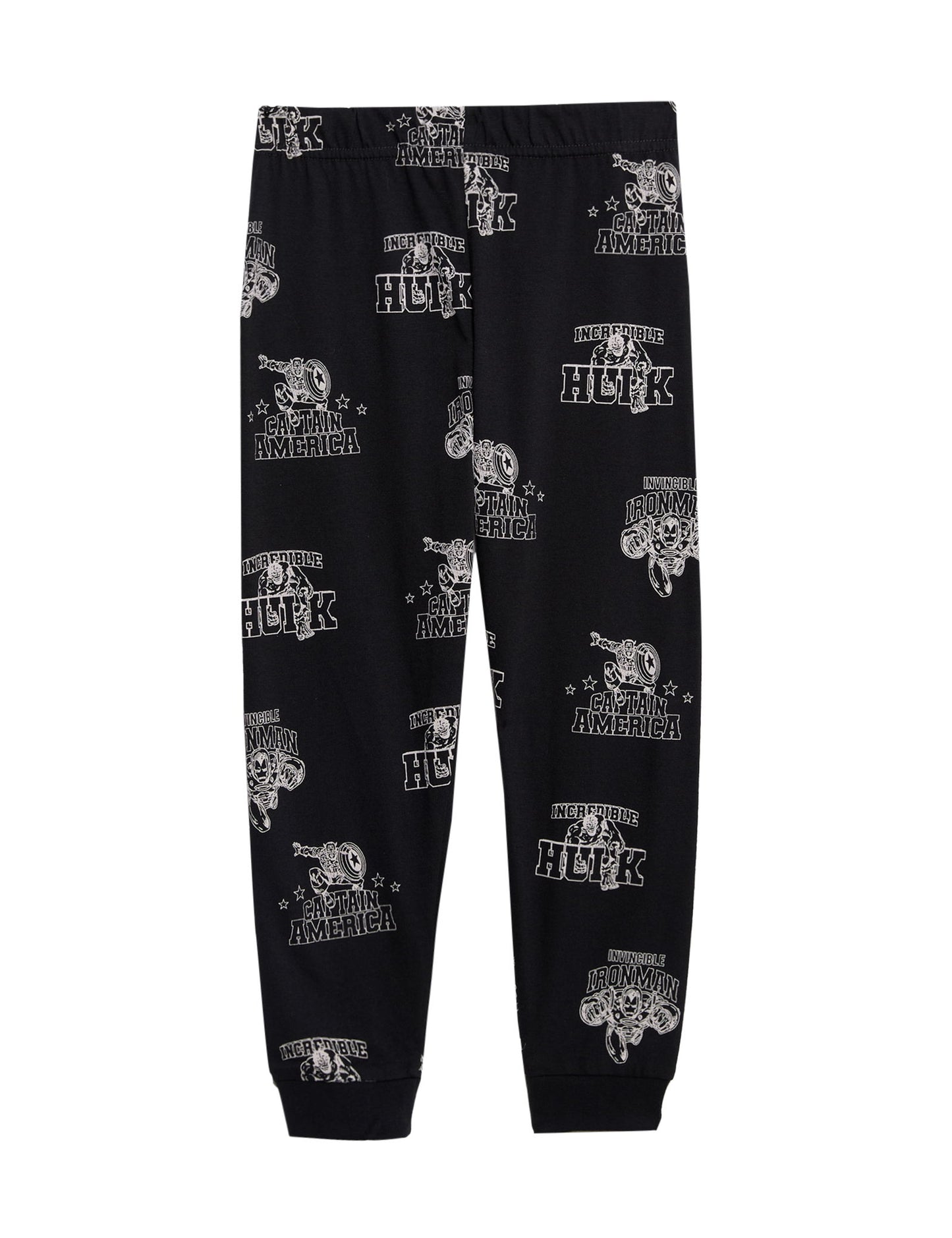Saf Pamuk Marvel Avengers Pijama Takımı (3-12 Yaş)