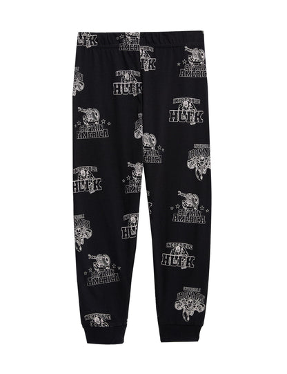 Saf Pamuk Marvel Avengers Pijama Takımı (3-12 Yaş)