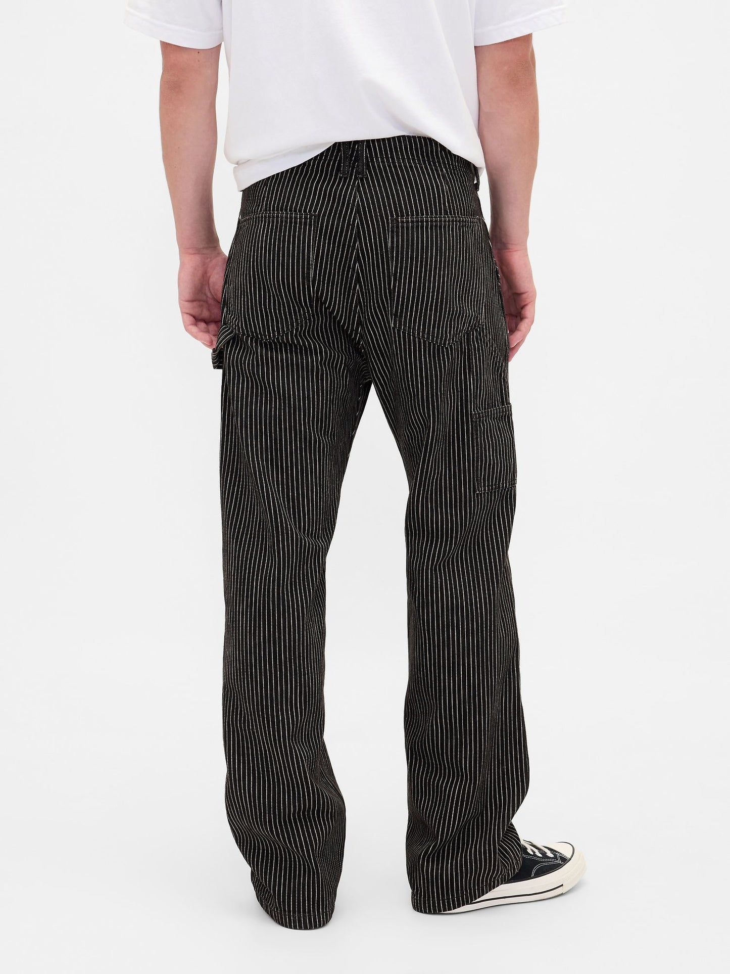 Siyah Gap × Disney Tim Burton’s The Nightmare Before Christmas '90s Loose Jean Pantolon