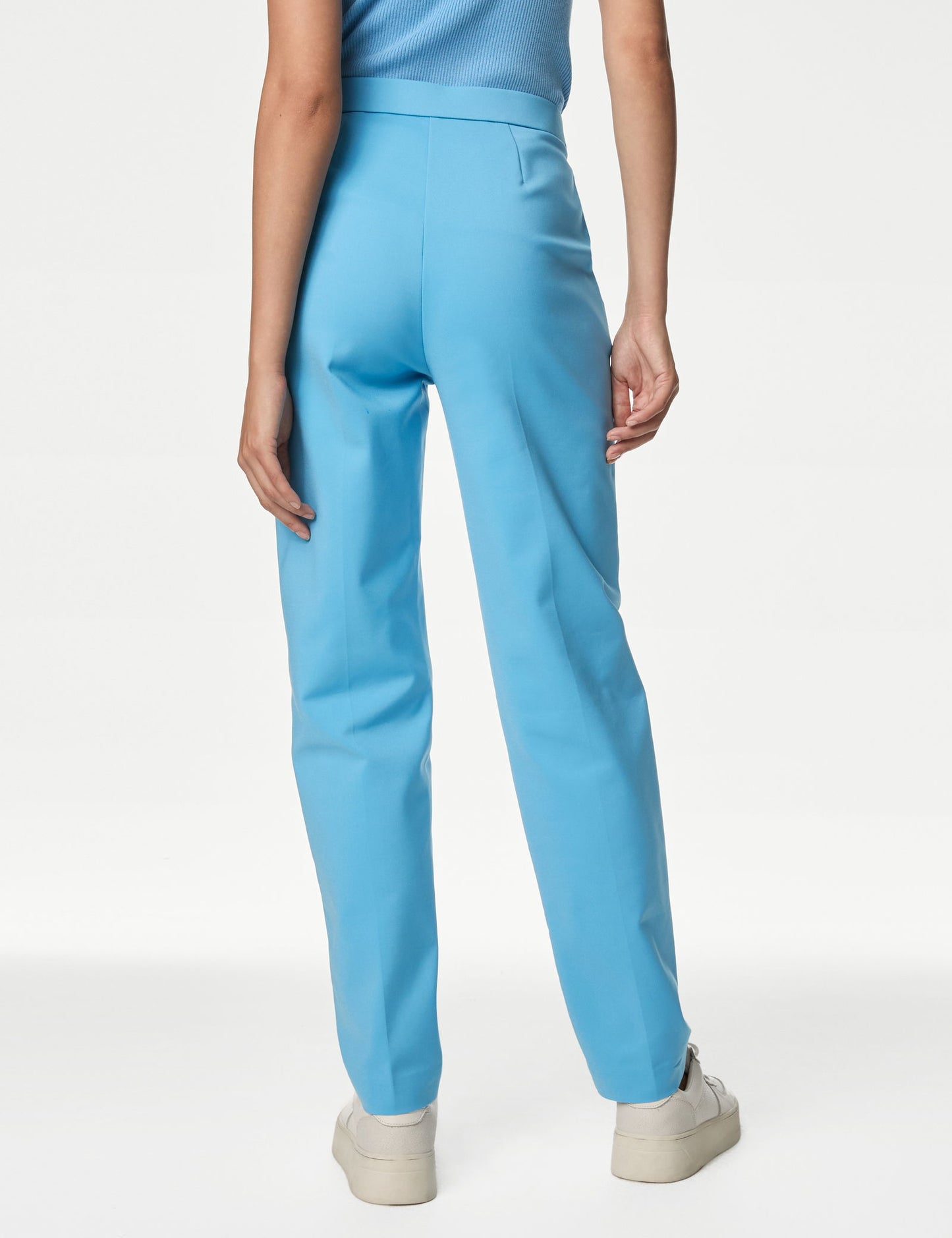 Slim Fit Yüksek Bel Pantolon