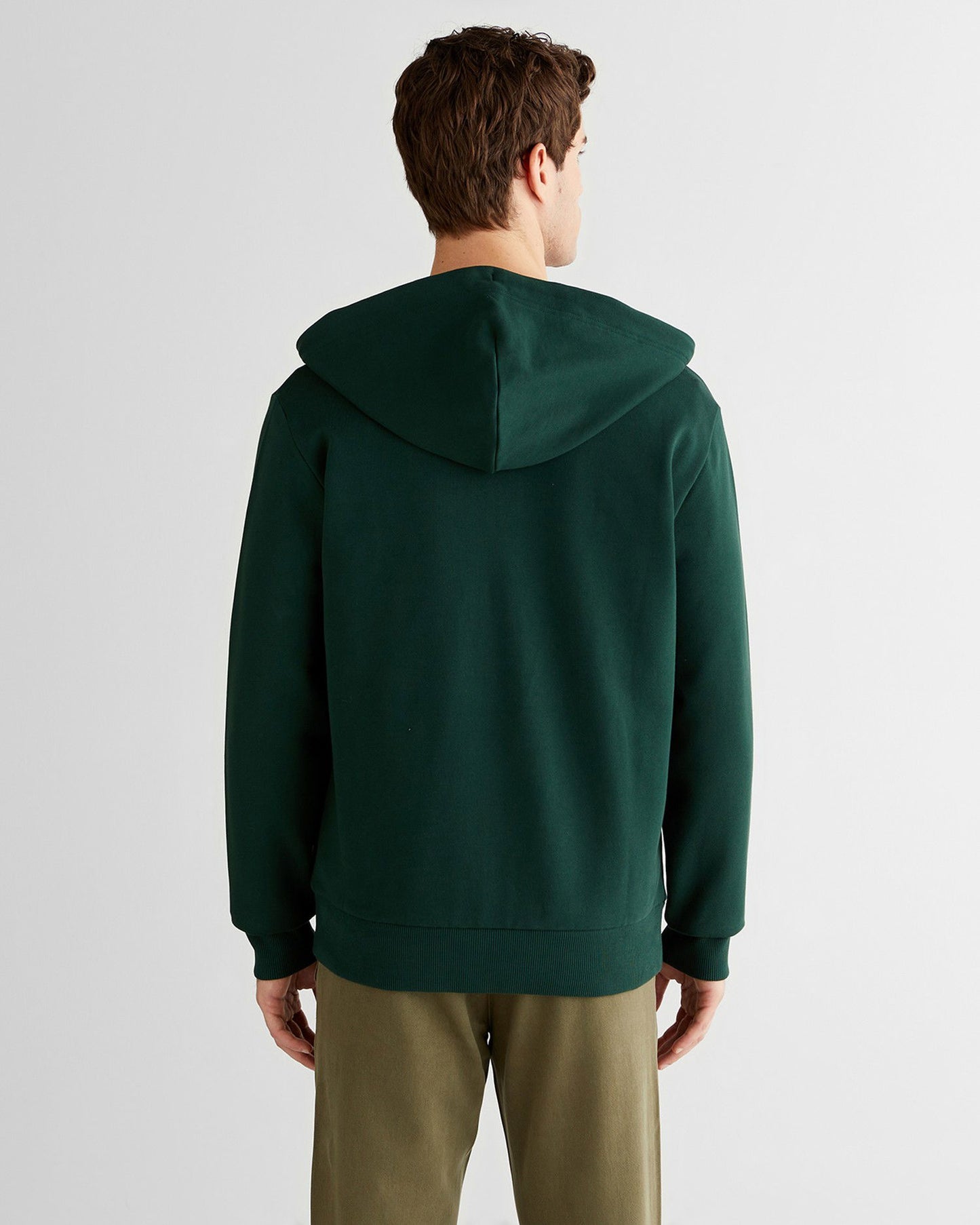 Gant Erkek Yeşil Regular Fit Kapüşonlu Sweatshirt