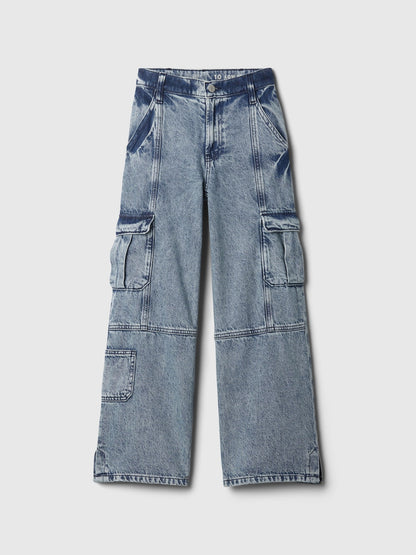 Mavi Low Rise Kargo Jean Pantolon