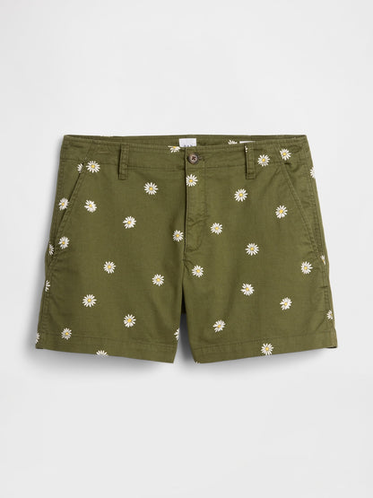 Haki 5 Mid Rise Downtown Khaki Şort