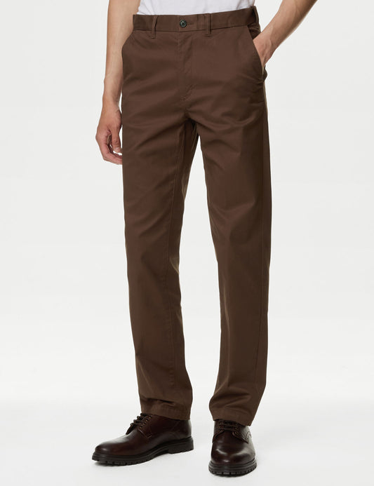 Regular Fit Heritage Twill Chino Pantolon