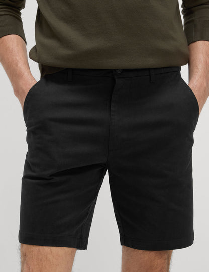 Regular Fit Streç Chino Şort
