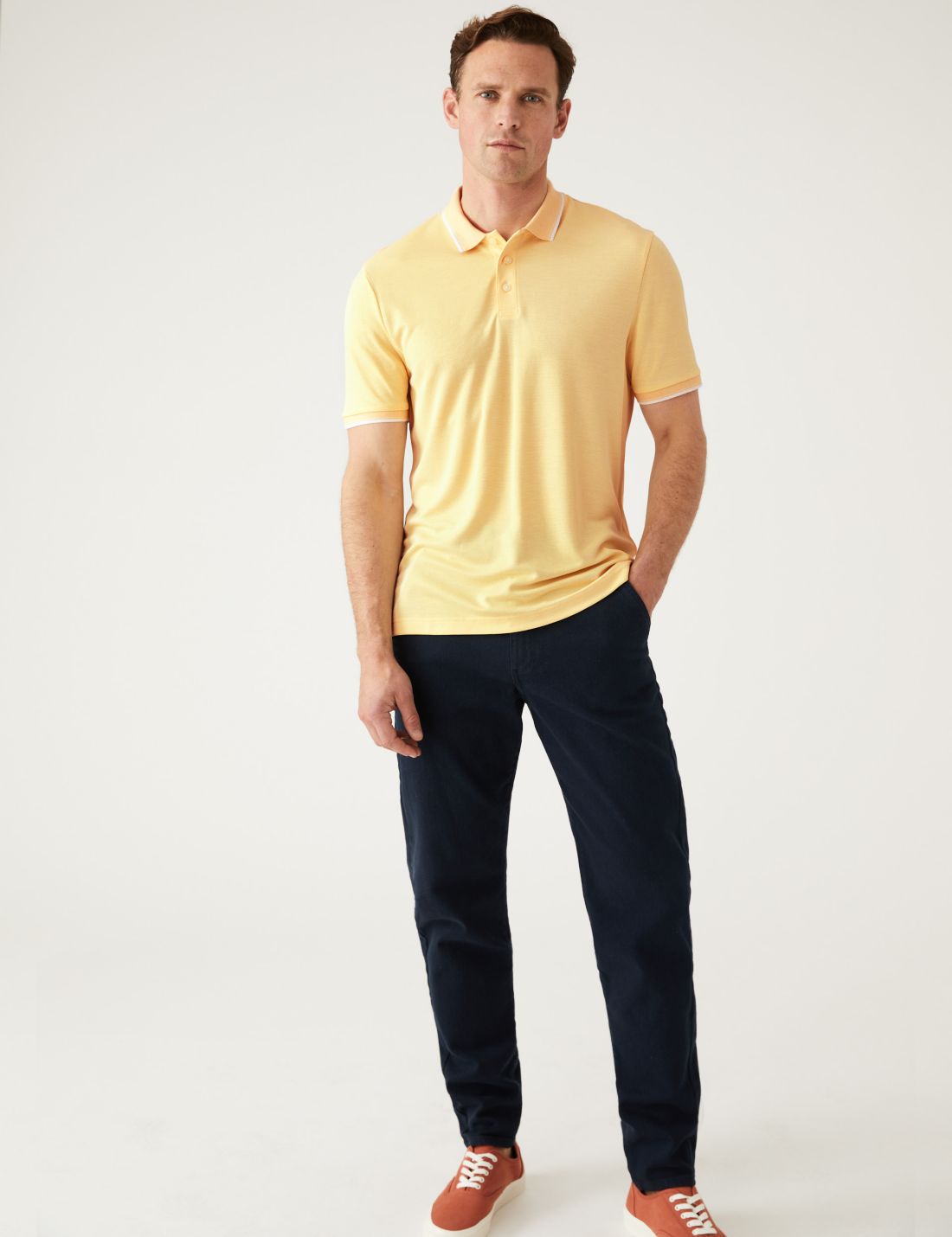 Regular Fit Polo Yaka T-shirt