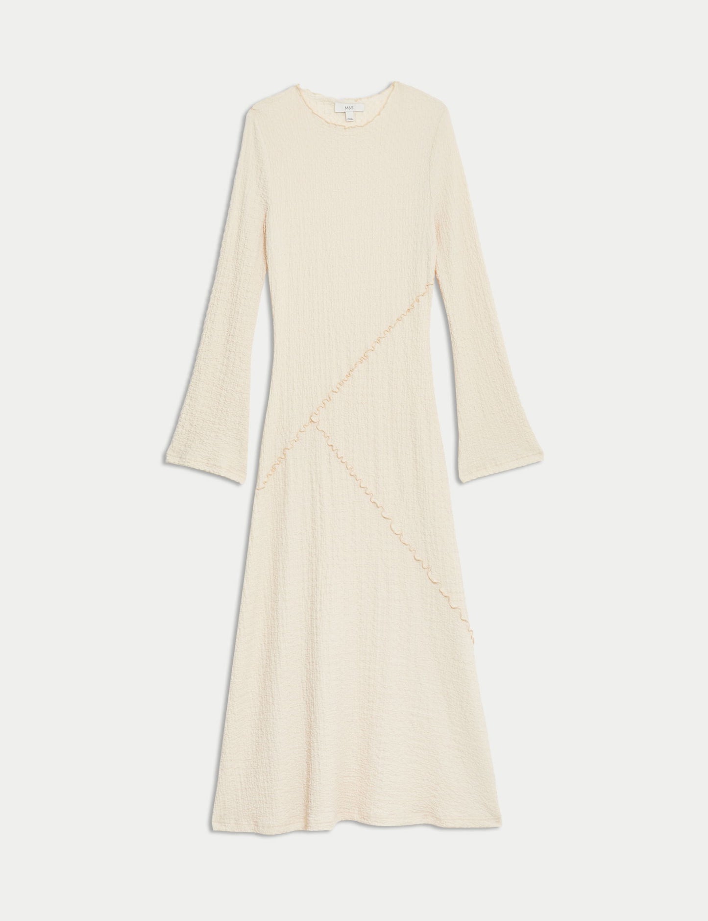 Relaxed Fit Midi Elbise