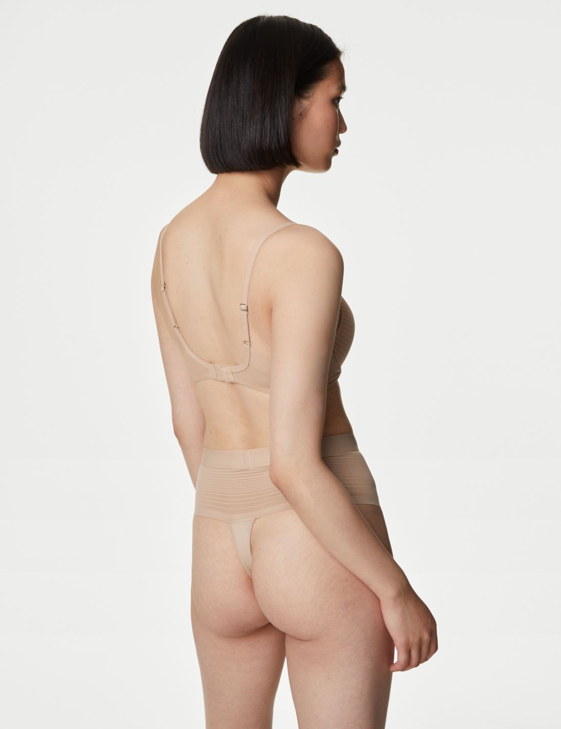Body Define:trade_mark: Yüksek Sıkılıkta Dikişsiz Korse Tanga