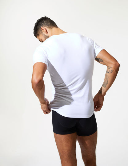 Regular Fit Kısa Kollu Premium Atlet