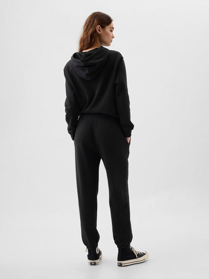 Siyah Gap Logo Jogger Fleece Eşofman Altı
