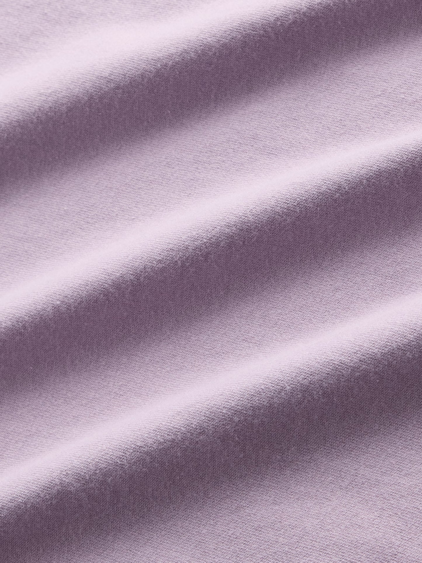 Açık Lila Everyday Soft Bisiklet Yaka T-shirt