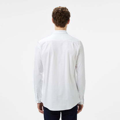 Lacoste Erkek Slim Fit Beyaz Gömlek