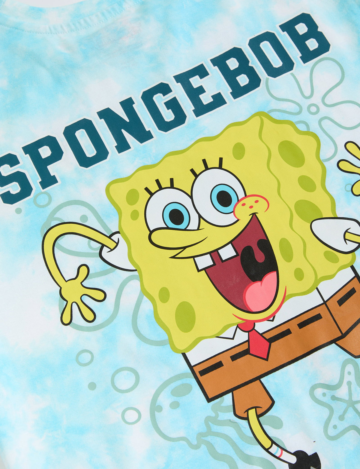 Saf Pamuklu Spongebob Karepantolon™ Pijama Takımı (6-16 Yaş)