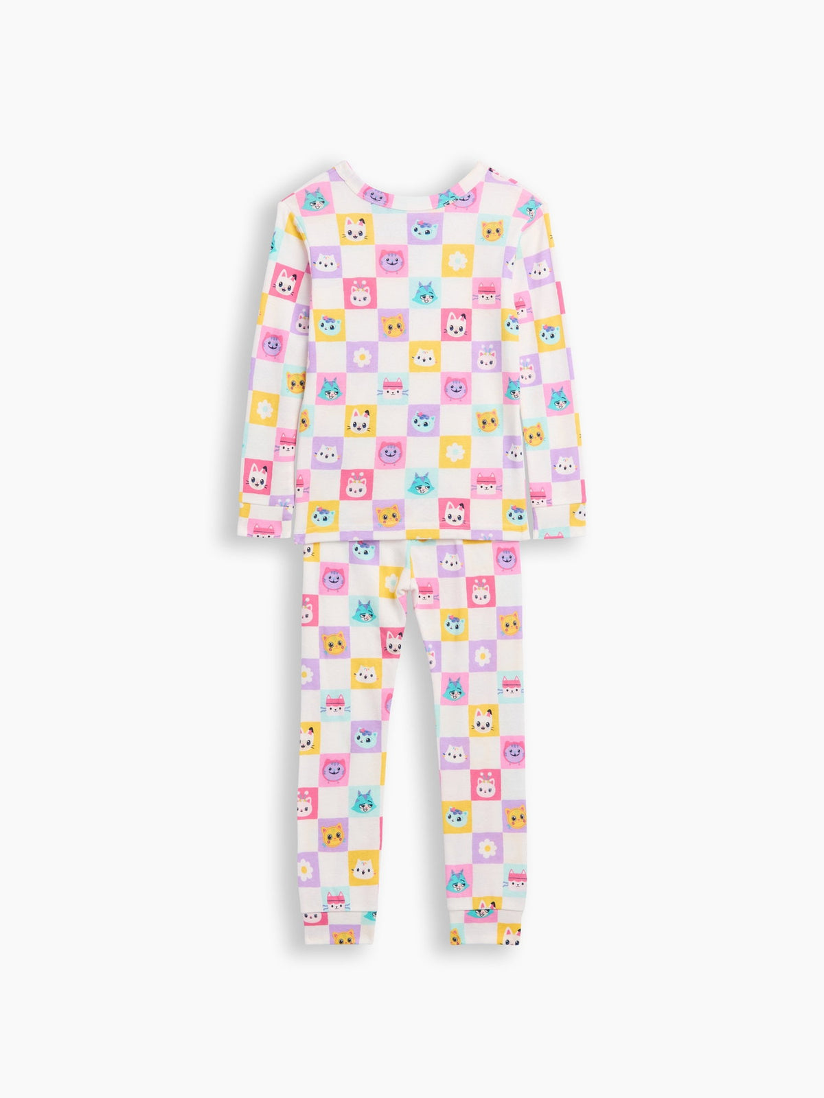 Pembe Gabby's Dollhouse Baskılı Pijama Takımı