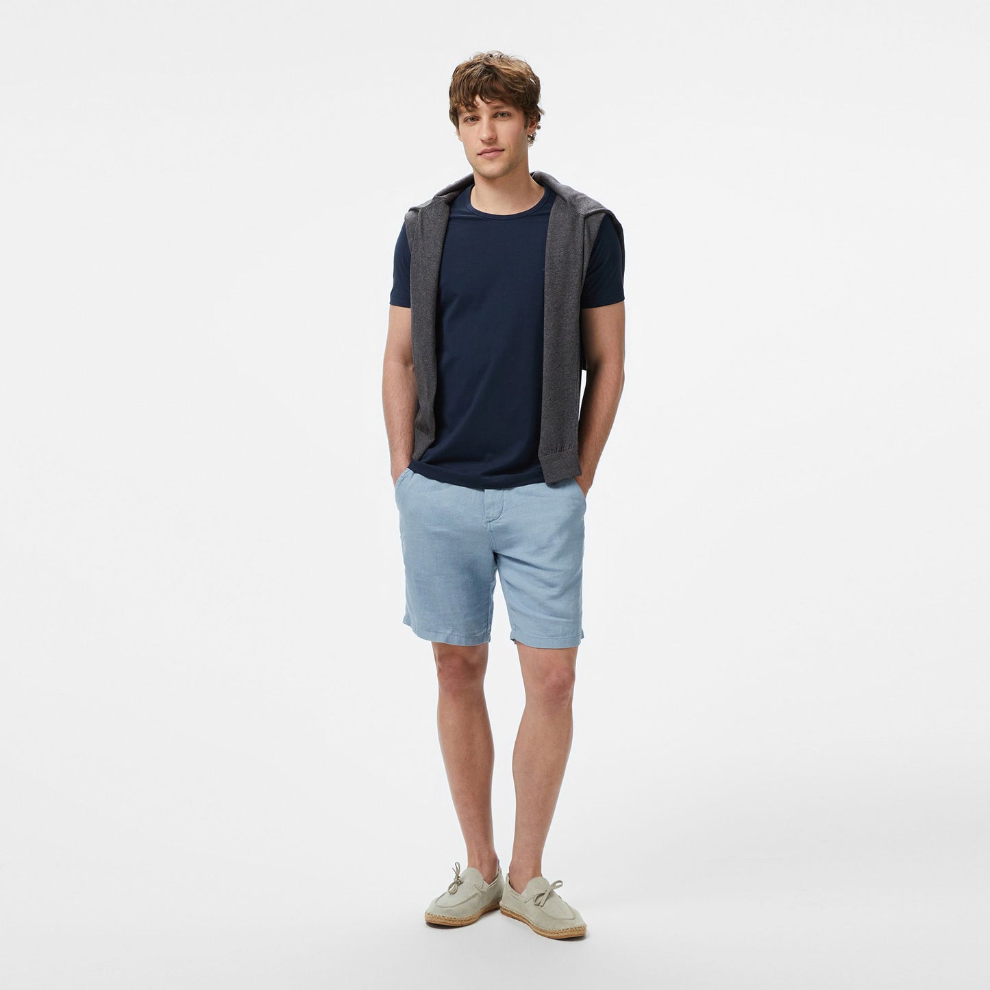 Nautica Erkek Lacivert Regular Fit T-shirt