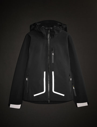 3 Katmanlı Stormwear Ultra Su Geçirmez Kapüşonlu Kayak Ceketi
