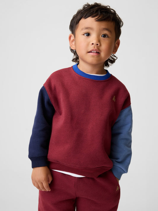 Bordo Vintagesoft Colorblock Sweatshirt