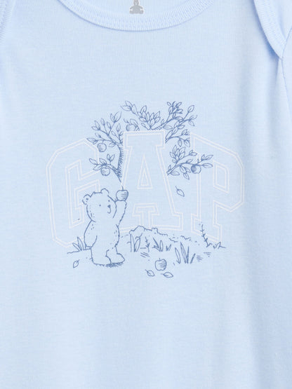 Açık Mavi Brannan Bear Bodysuit