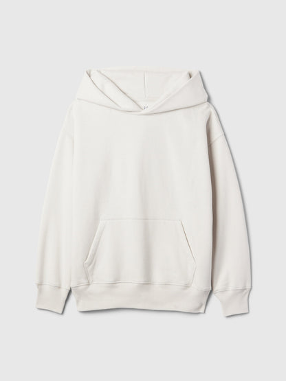 Kırık Beyaz Vintage Soft Relaxed Sweatshirt