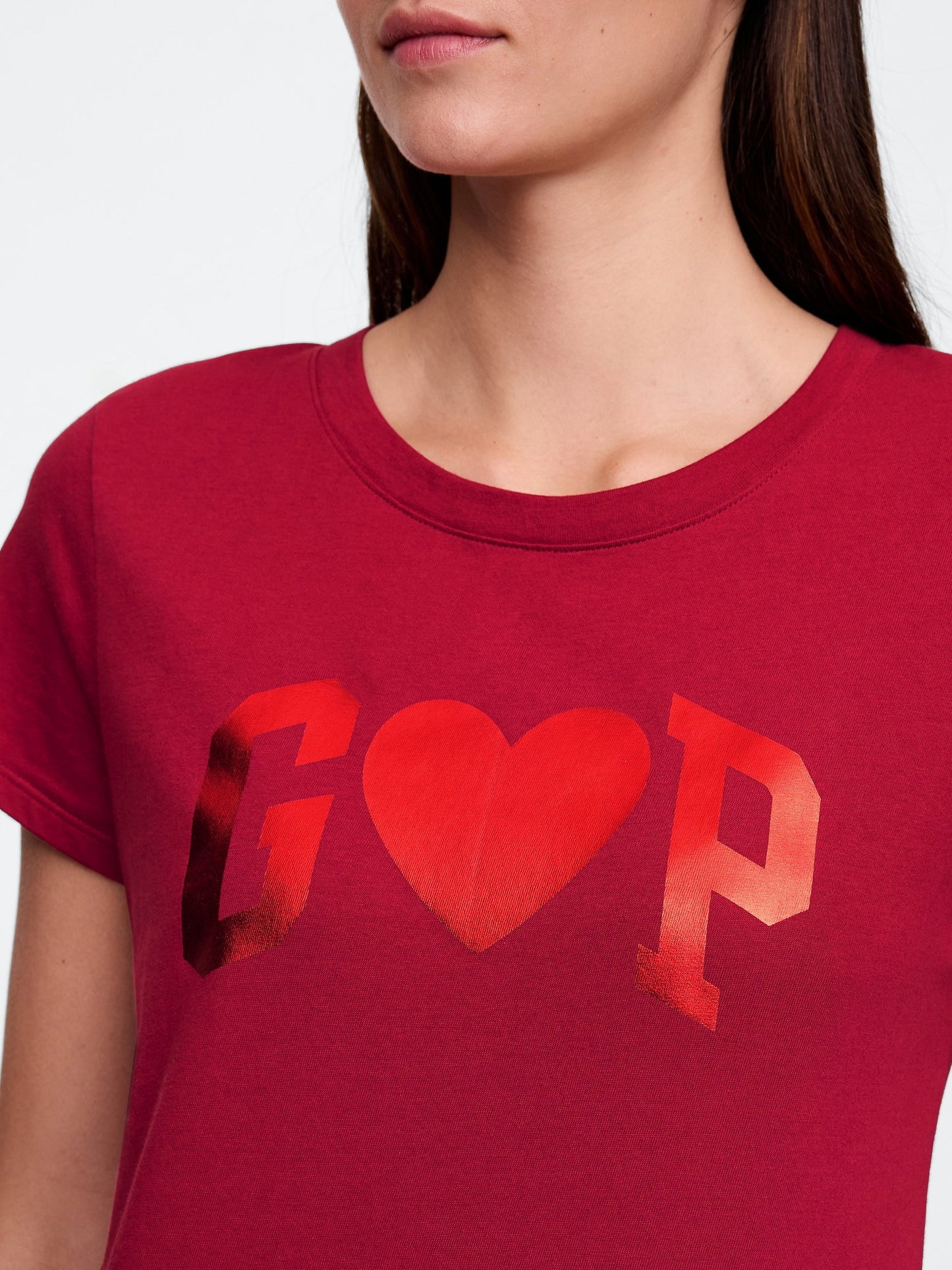 Bordo Gap Logo T-shirt