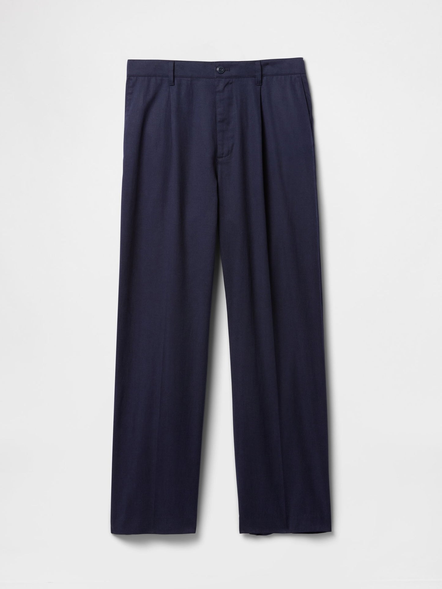 Lacivert Ultrasoft Pileli Pantolon