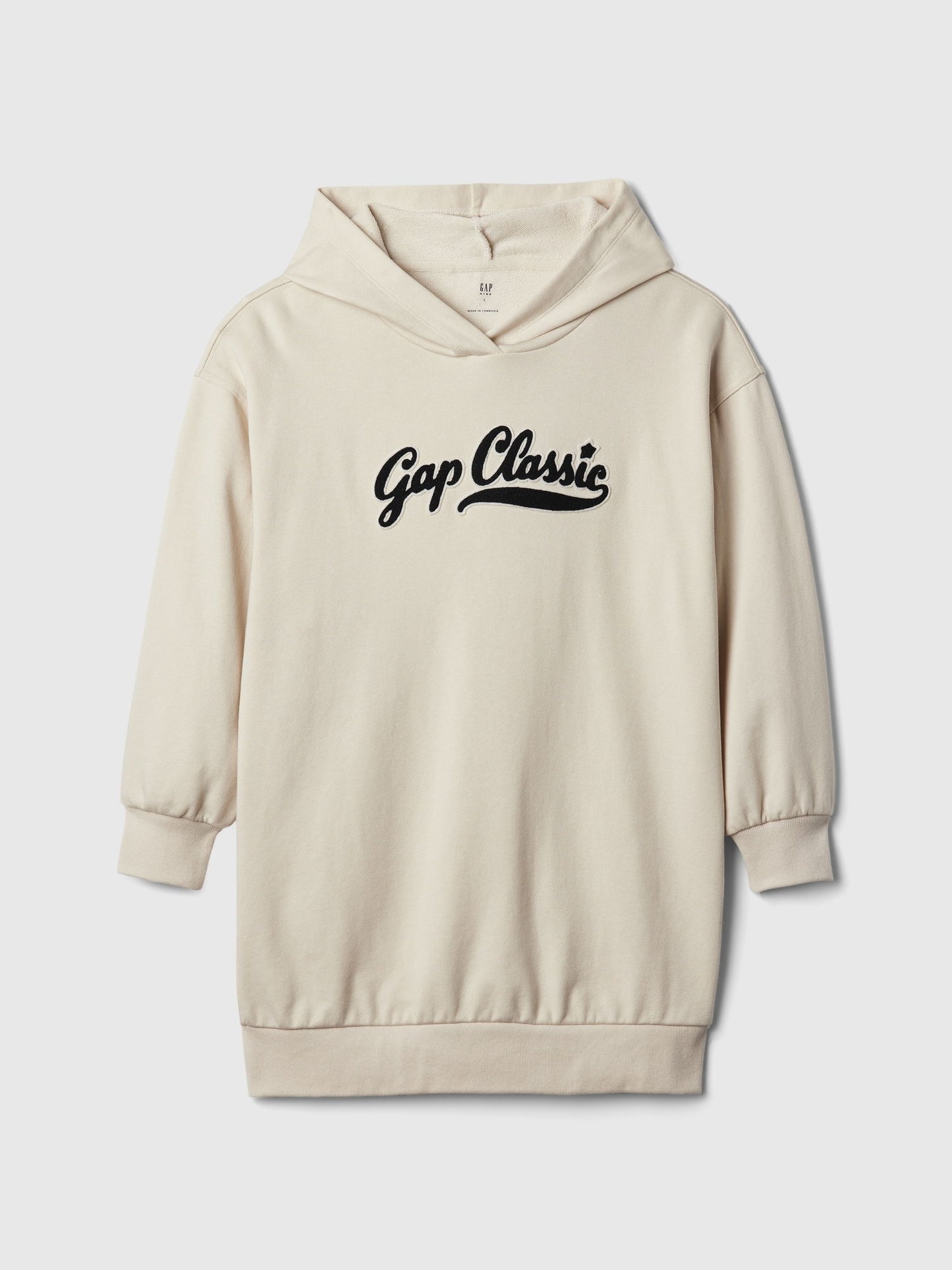 Bej Vintage Soft Gap Logo Sweatshirt Elbise