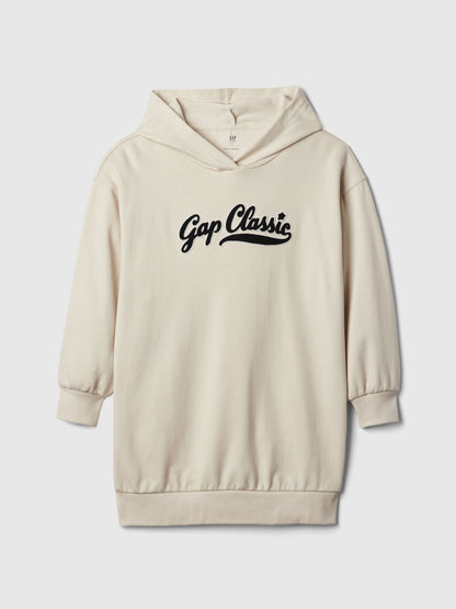 Bej Vintage Soft Gap Logo Sweatshirt Elbise