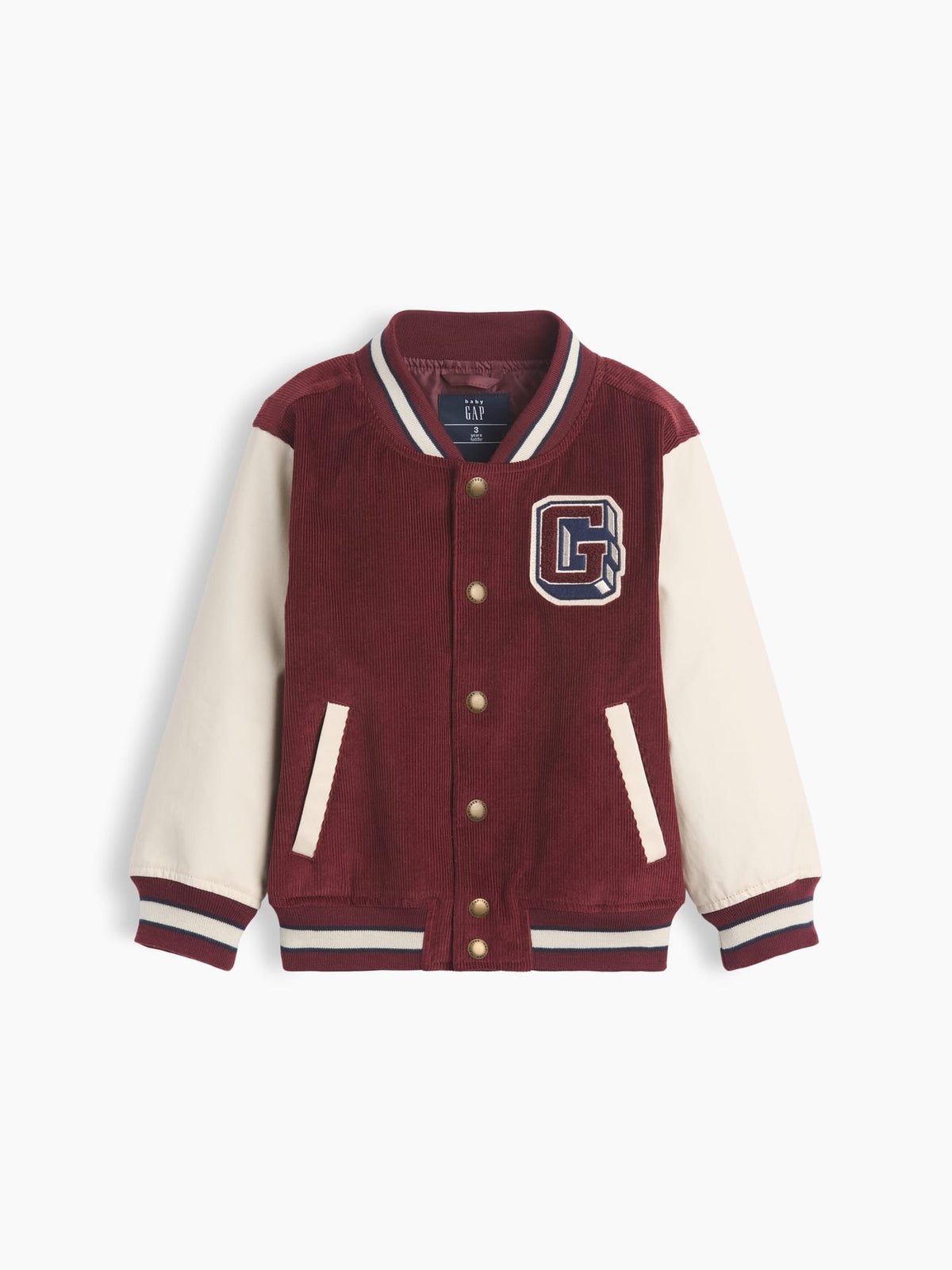 Koyu Kırmızı Varsity Ceket
