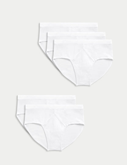 5’li Cotton Rich Cool & Fresh™ Regular Fit Erkek Brief Külot Seti