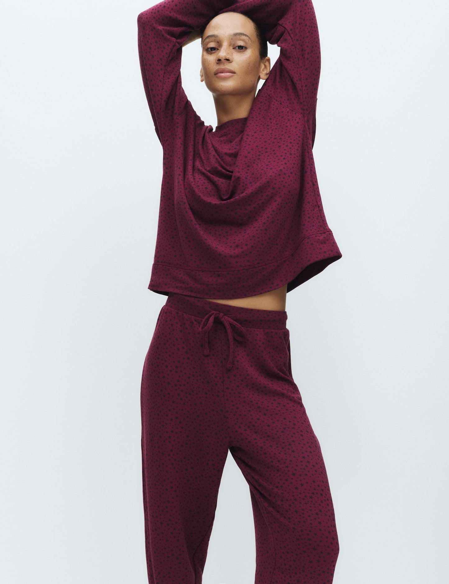 Flexifit Yıldız Baskılı Pijama Takımı