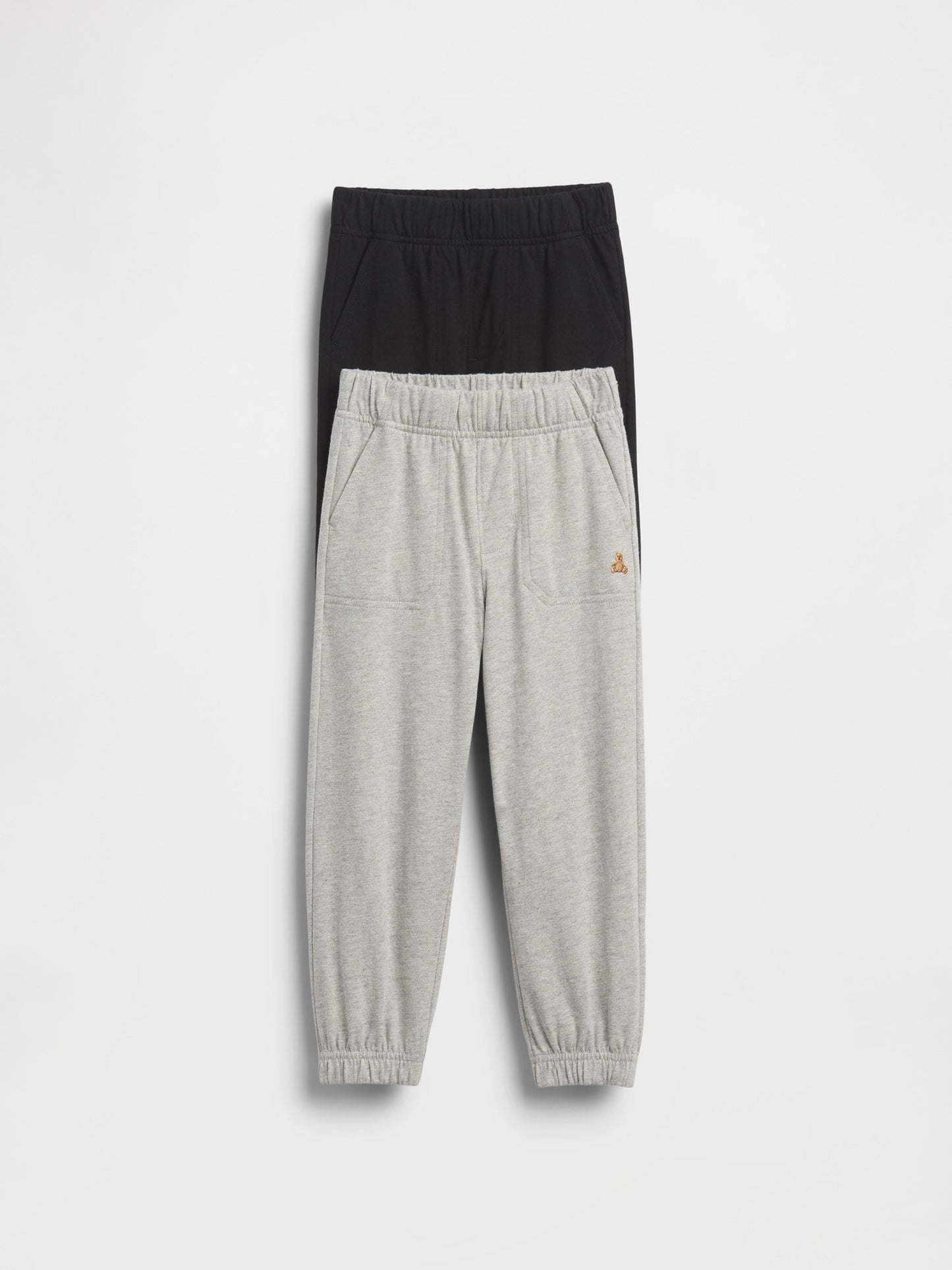 Gri Bebek Ve Küçük Çocuk Karışık Ve Eşleştirilebilir Pull-on Jogger (2’li)