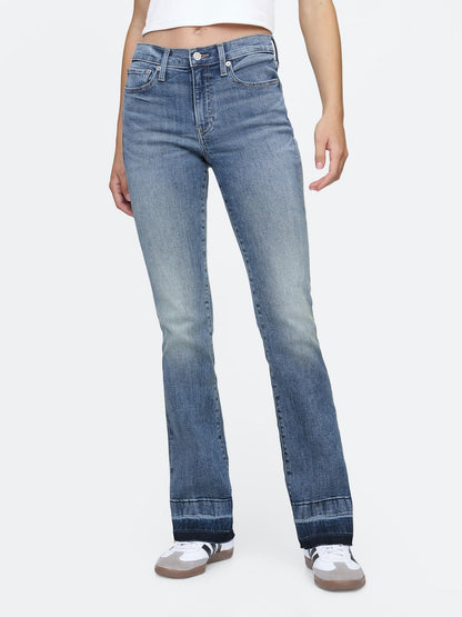 Açık Mavi Mid Rise Universal Baby Boot Jean Pantolon