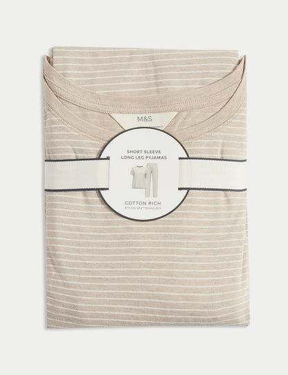 Pamuk Karışımlı Pijama Takımı