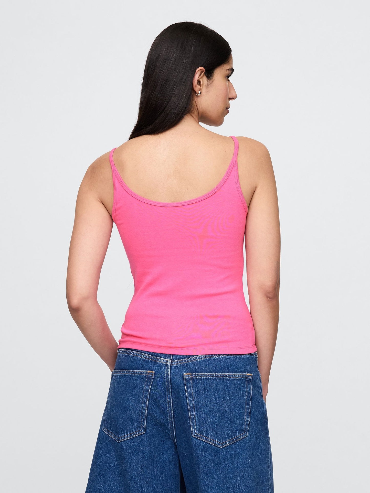 Pembe Modern Crop Cami