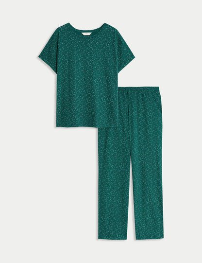 Pamuk Karışımlı Pijama Takımı