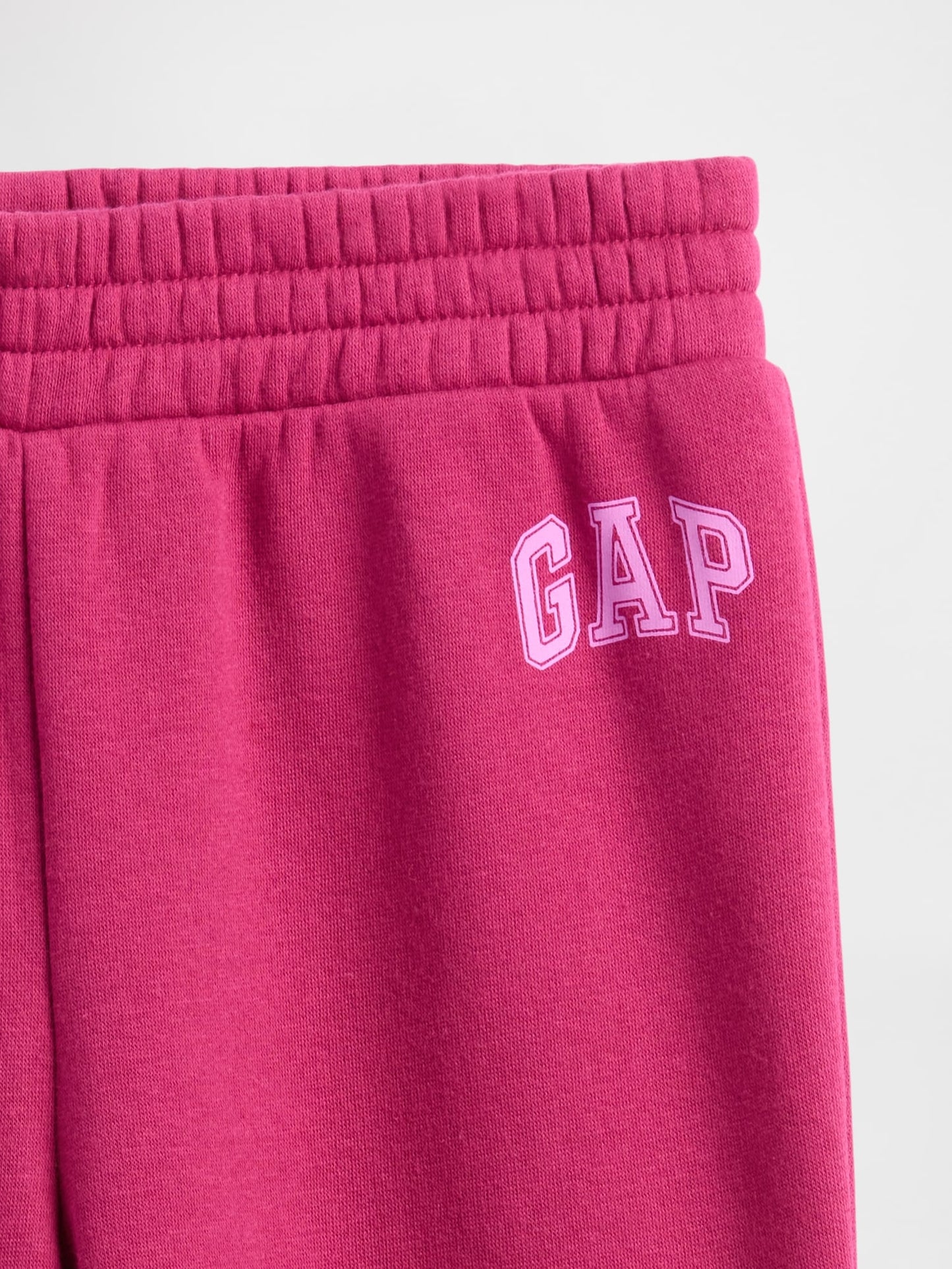 Pembe Relaxed Gap Logo Bootcut Eşofman Altı