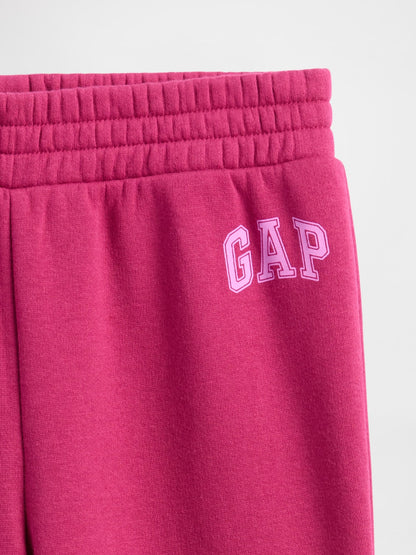 Pembe Relaxed Gap Logo Bootcut Eşofman Altı