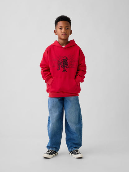 Kırmızı Marvel Vintagesoft Sweatshirt