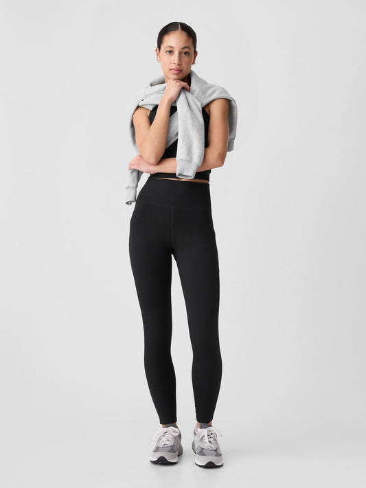 Siyah Gapfit Sky High Stüdyo Cep Taytları
