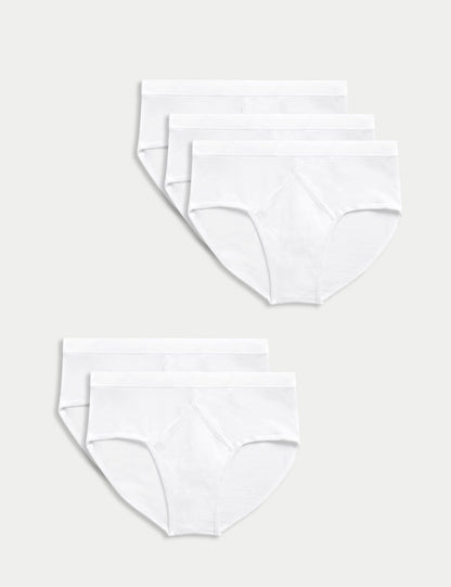 5’li Cotton Rich Cool & Fresh™ Regular Fit Erkek Brief Külot Seti
