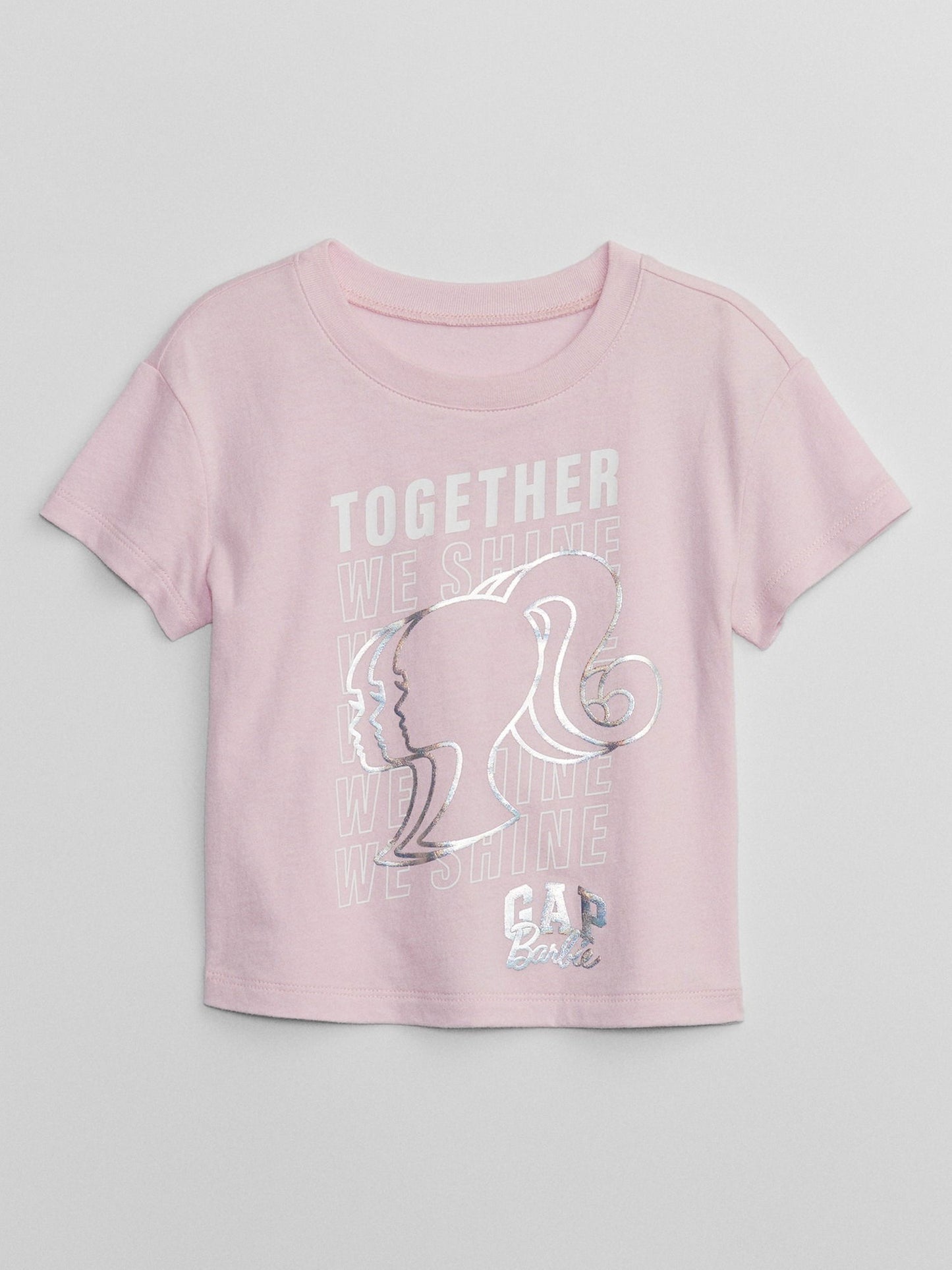 Açık Pembe Gap Barbie™ Logo T-shirt